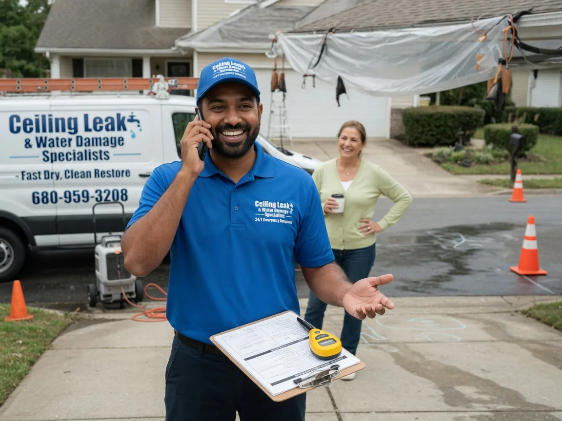 Ceiling Leak Cleanup Point Pleasant, WV FAQs